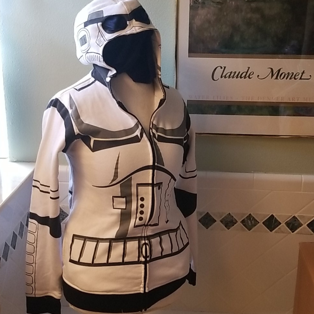 Star wars fleece hoodie jacket